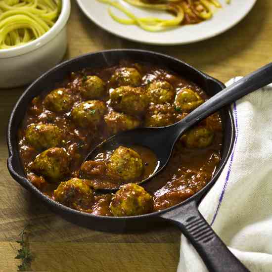 Pork and fennel meatballs