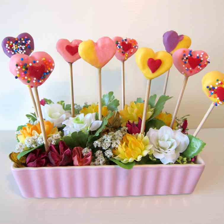 Marshmallow Pops for Mother's Day!
