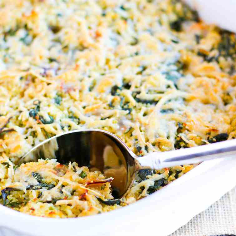 Spanakopita Turkey Casserole