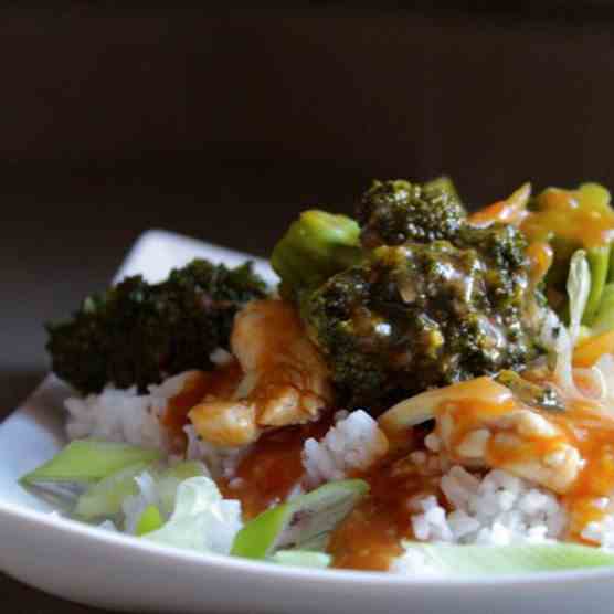 Chicken and Broccoli Stir fry