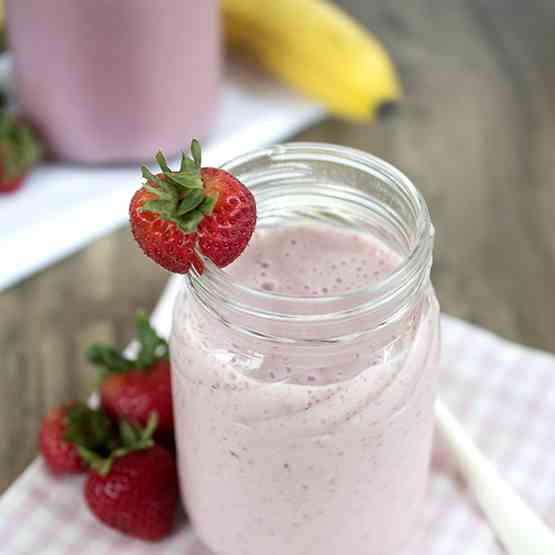 Strawberry Banana Smoothie 