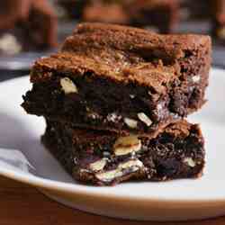 White Chocolate and Cherry Brownies