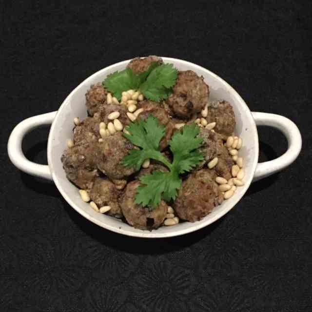 Keto Coriander MeatBalls