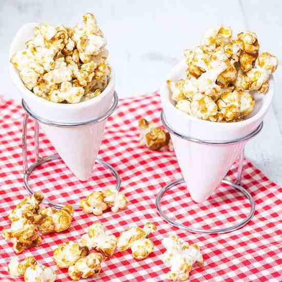 Vanila caramel popcorn