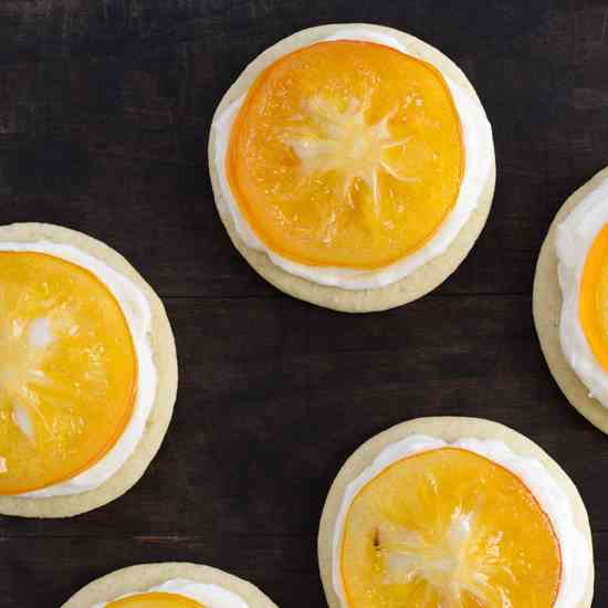 Candied Meyer Lemon Cookies