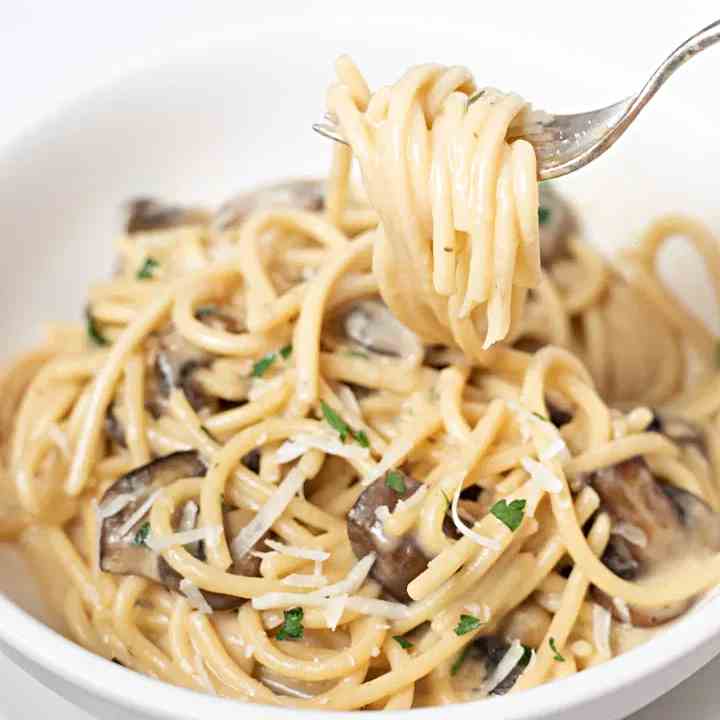 Mushroom Pasta 