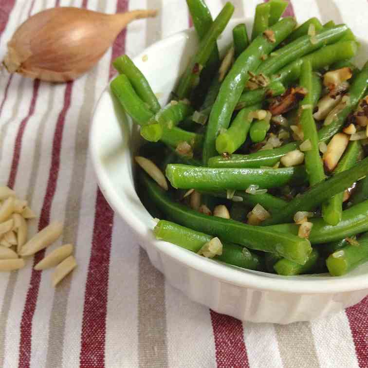 Green Beans Almondine