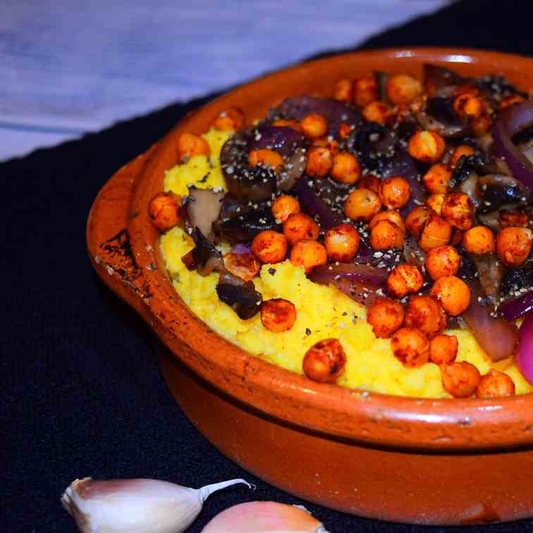 Polenta With Mixed Vegetables