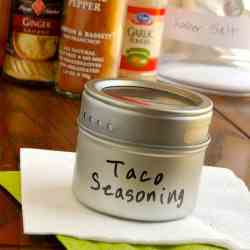 Homemade Taco Seasoning Mix