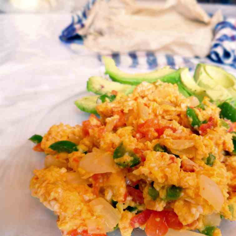 Mexican Scrambled Eggs