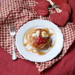 Strawberry Banana Pancakes