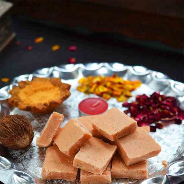 Maida Burfi | Maida Cake