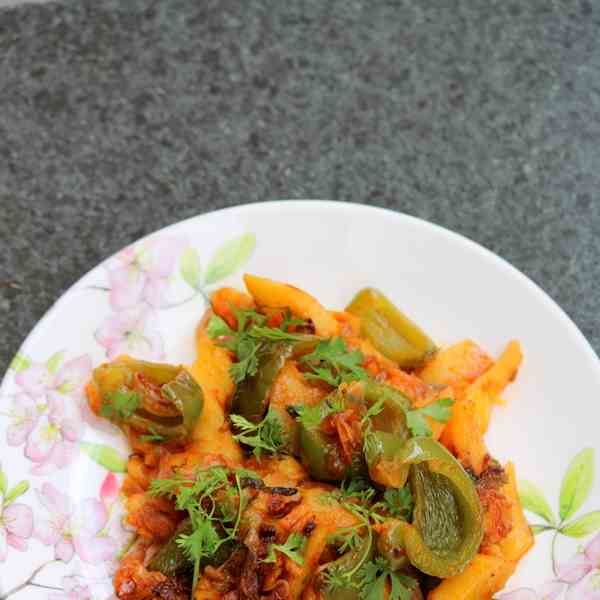 Aloo Capsicum