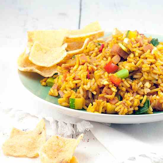 Easy nasi goreng