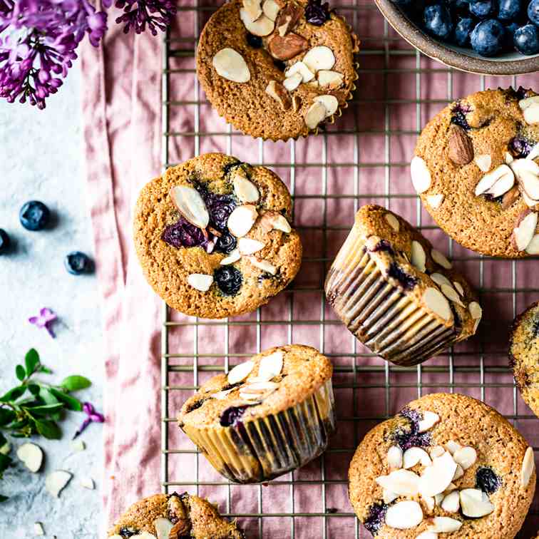 Gluten Free Blueberry Muffins