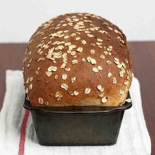 Whole Wheat Oatmeal Buttermilk Bread