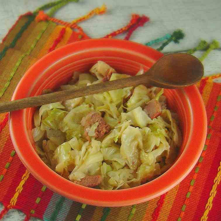 Southern Braised Cabbage