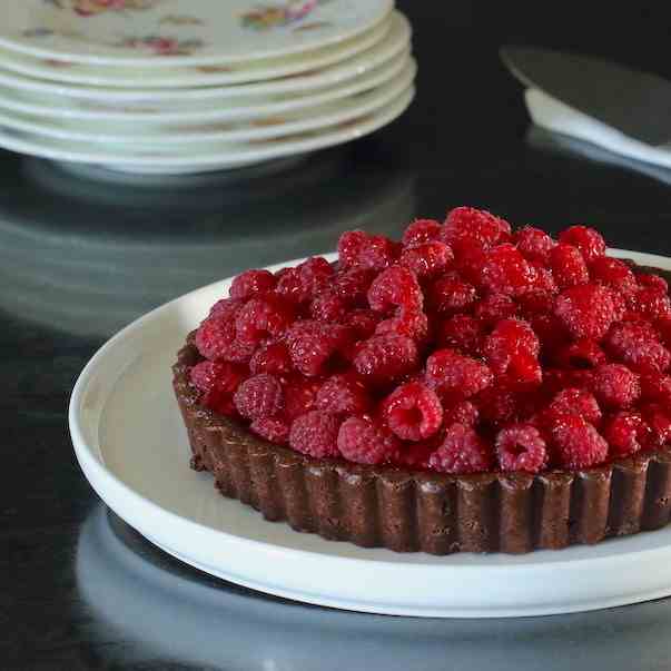 Fresh Raspberry Tart