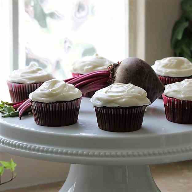Chocolate-Beet Cupcakes