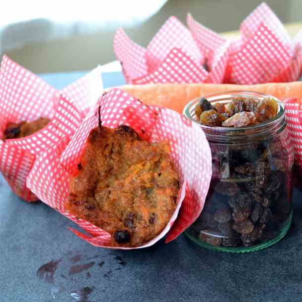 Healthy Carrot Muffins