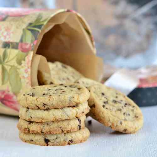 Walnut Cocoa Nib Cookies