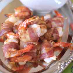 Bacon wrapped Shrimp 