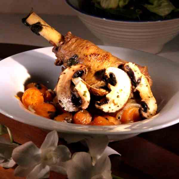 Lamb-shanks from the SlowCooker
