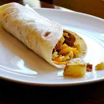 Homemade Breakfast Burritos