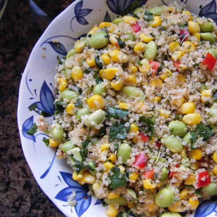 Post-Superbowl Eats: Quinoa Salad