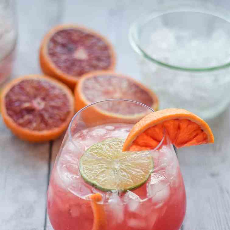 Skinny Blood Orange Crush