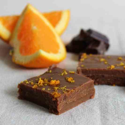 Chocolate Orange Fudge