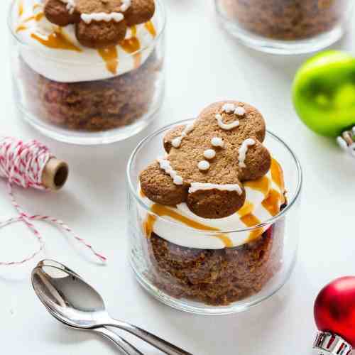 Gingerbread with Salted Caramel Sauce
