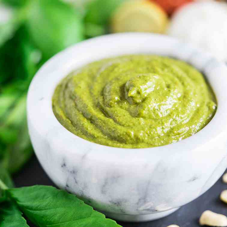 Thai Red Curry Cashew Pesto