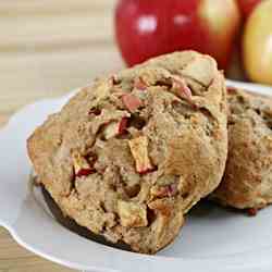 Whole Wheat Apple Scones