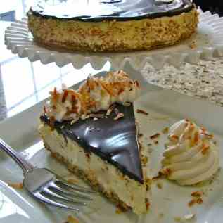 Almond Joy Cheesecake