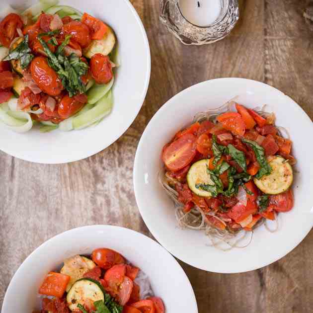 Easy Paleo Spaghetti Recipe with Tomato Sa