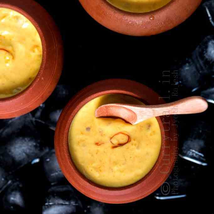 Mango Saffron MKulfi