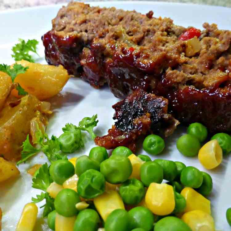 Spicy BBQ Meatloaf
