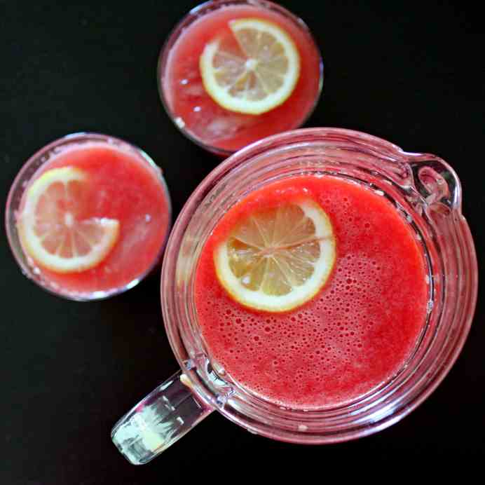 Watermelon Lime Lemonade