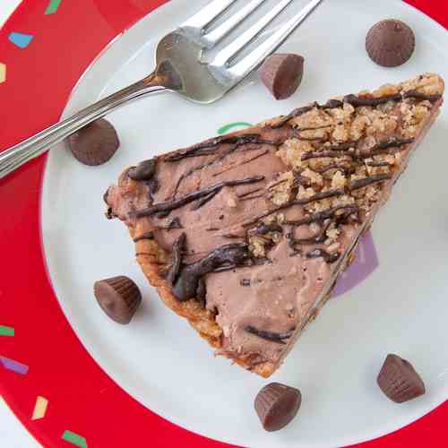 Peanut Butter Banana Cookie Pie