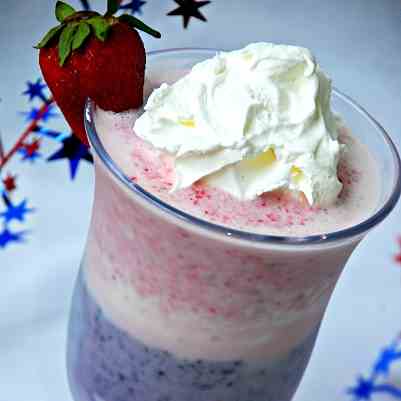 Red White and Blue Shake
