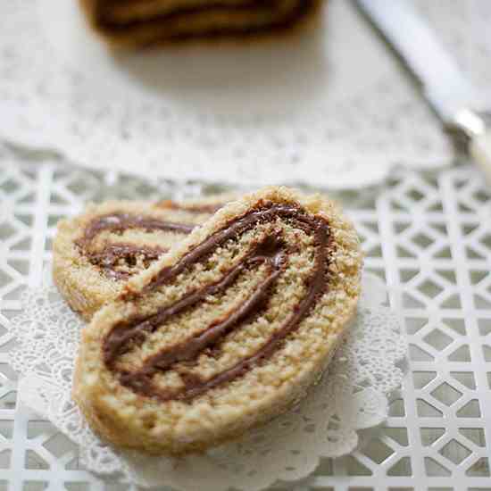 Nutella roll