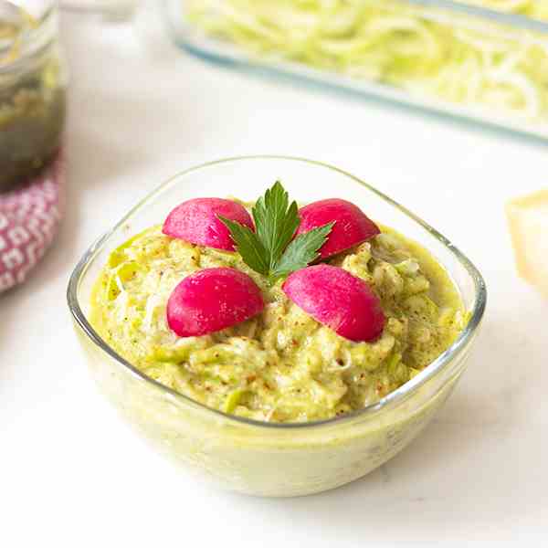 Zoodles With Pesto