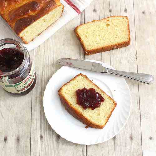 Golden Brioche Loaves