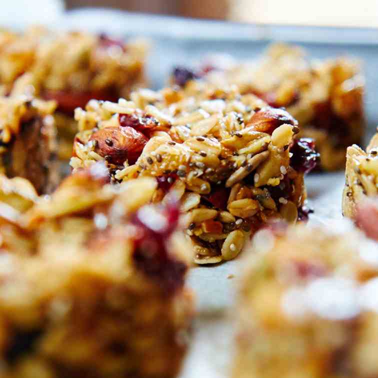 No Bake Muesli Bars