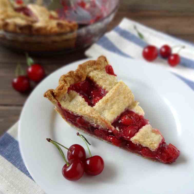 classic tart cherry pie