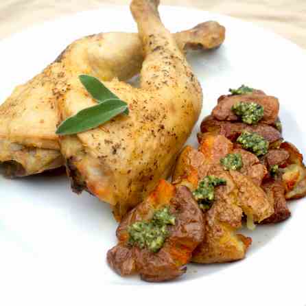 Herd Roast Chicken & Baby Potatoes