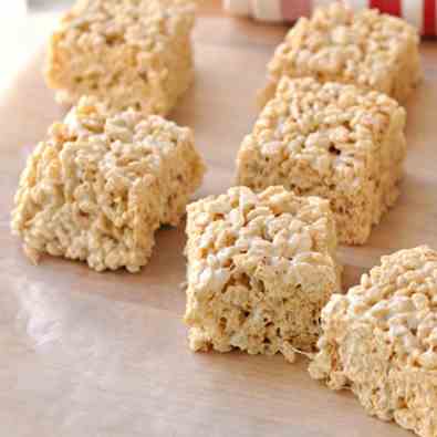 Salted Brown Butter Rice Krispie Treats