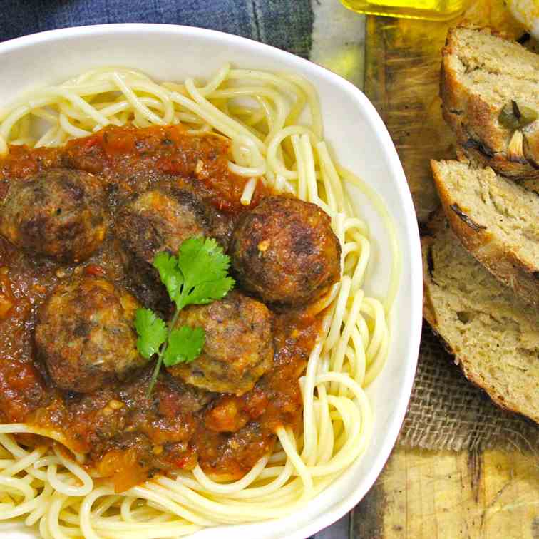 Spaghetti and Meatballs