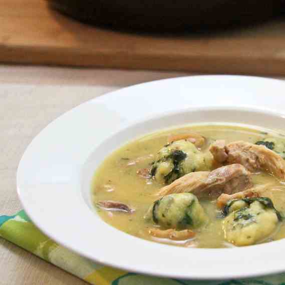 Chicken Soup with Dumplings